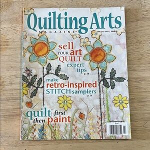 Quilting Arts Magazine June/July 2009